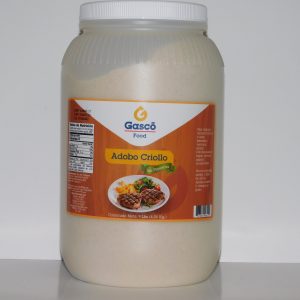 2- A00612 ADOBO CRIOLLO SIN PIMIENTA 4/1GAL.